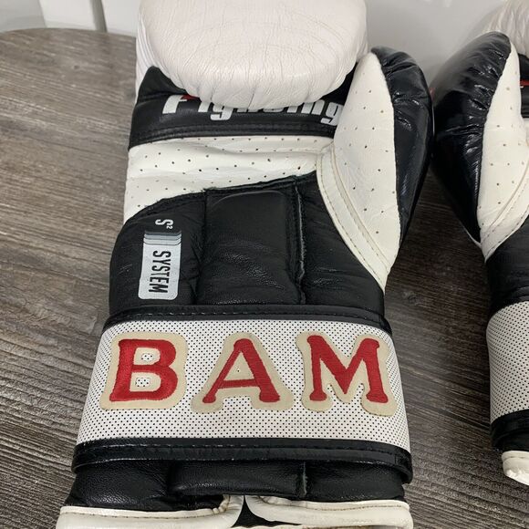 Fighting S2 System White Boxing Gloves 16oz - Picture 12 of 15